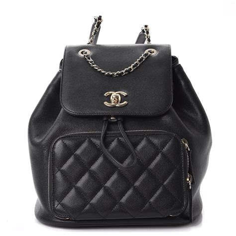 chanel business affinity medium price|Chanel business affinity backpack size.